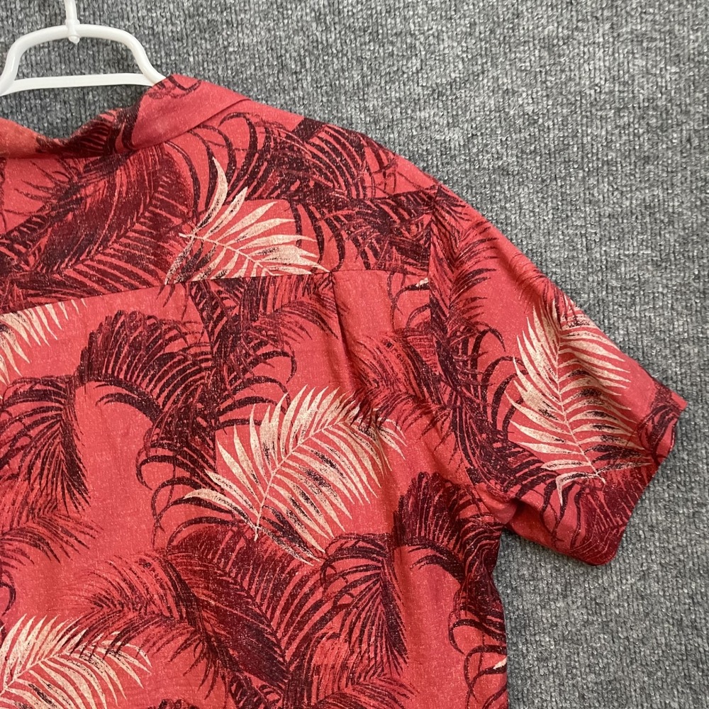 Tommy Bahama Football Silk Hawaiian Shirt Mens M Arizona Cardinals Button Up - Picture 10 of 16